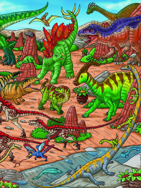 ELLA & MAX Veľká kniha DINOSAUROVIA pre malých rozprávačov