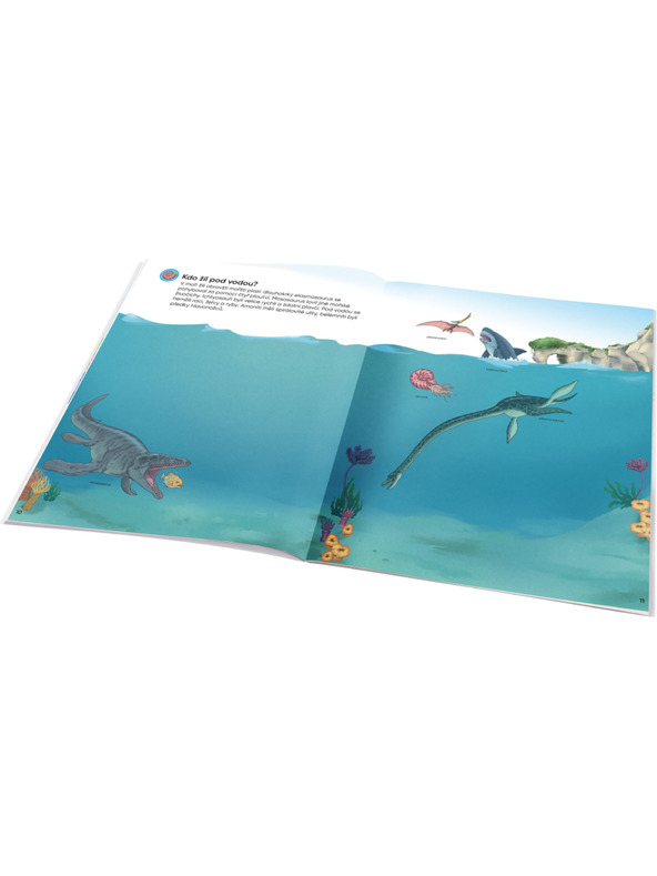 ELLA & MAX Moja prvá kniha samolepiek - DINOSAURI