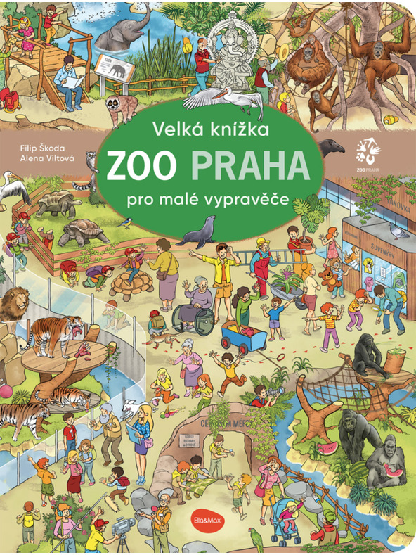 ELLA & MAX Veľká kniha ZOO PRAHA pre malých rozprávačov