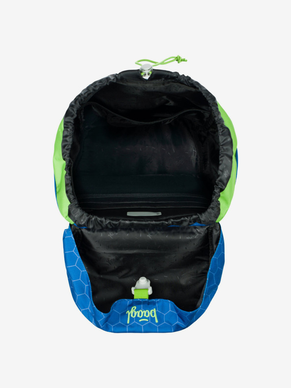 BAAGL  Modrý 3 SET Airy Futbalová lopta: batoh, penál, taška Baagl