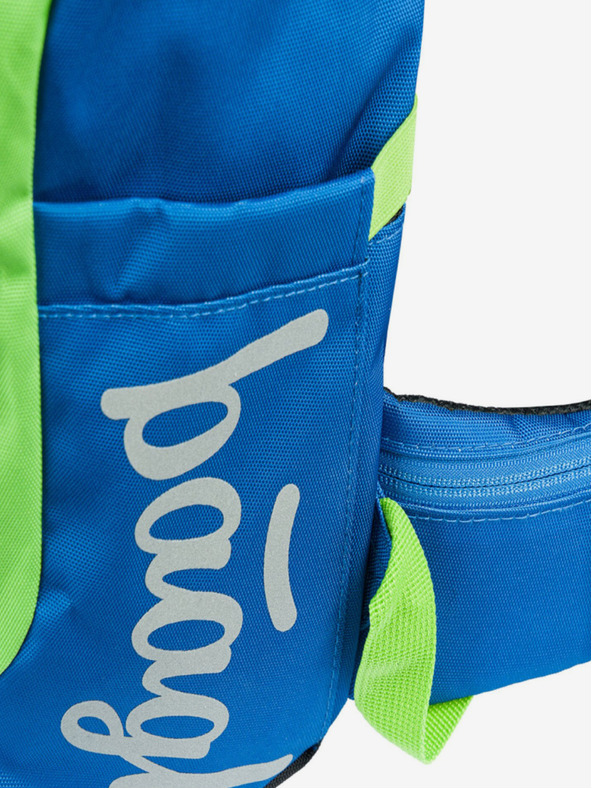 BAAGL  Modrý 3 SET Airy Futbalová lopta: batoh, penál, taška Baagl