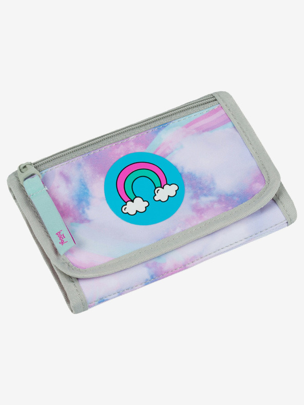 BAAGL  Fialová peňaženka na krk Baagl N|ebe