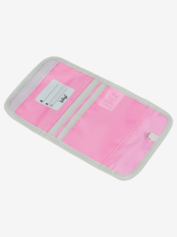 BAAGL  Fialová peňaženka na krk Baagl N|ebe