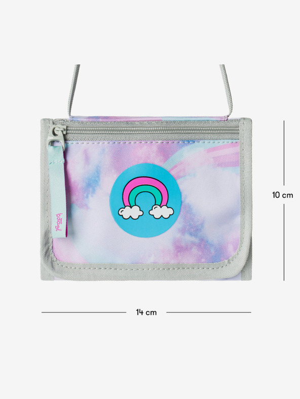 BAAGL  Fialová peňaženka na krk Baagl N|ebe