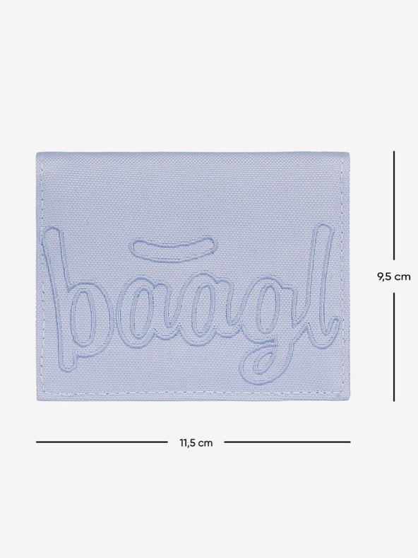 BAAGL  Fialová študentská peňaženka Baagl Lilac