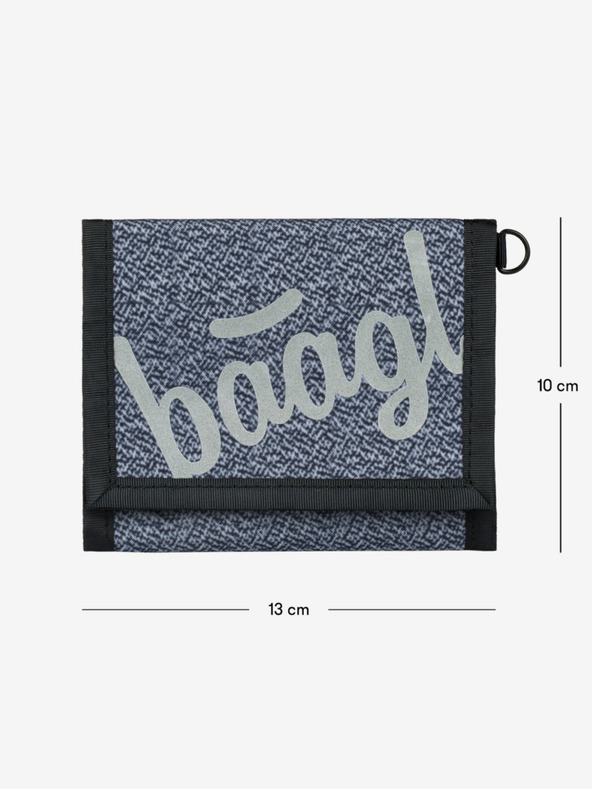 BAAGL  Šedá peňaženka Baagl Melange