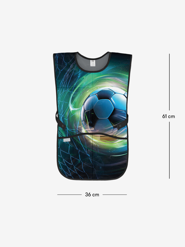 BAAGL  Modrá detská zástera Futbalová lopta Baagl