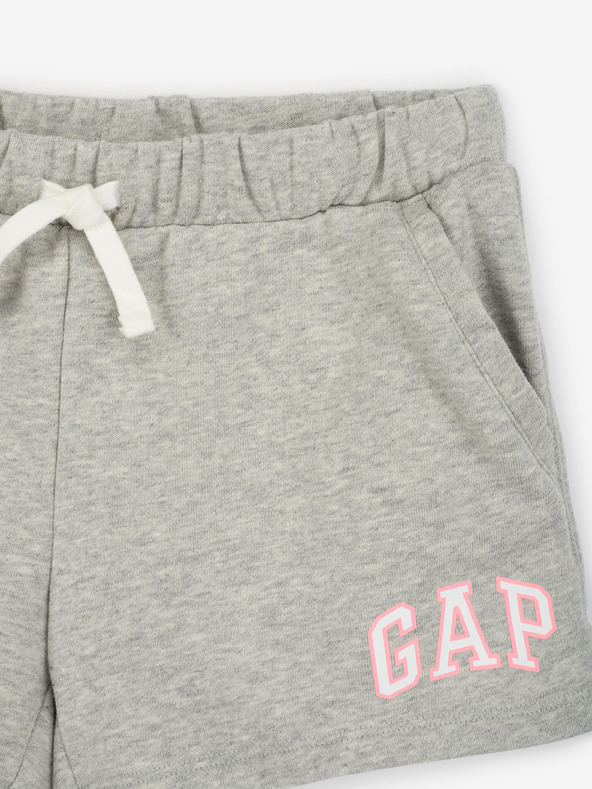 GAP Detské teplákové kraťasy logo GAP