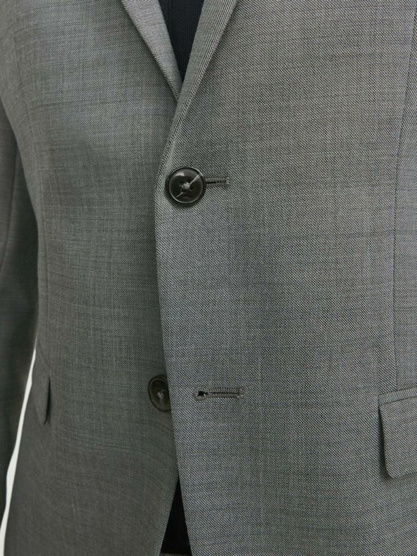 Jack & Jones Jack & Jones Šedá pánska obleková bunda