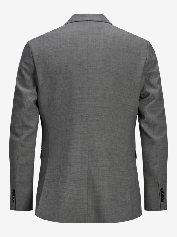 Jack & Jones Jack & Jones Šedá pánska obleková bunda