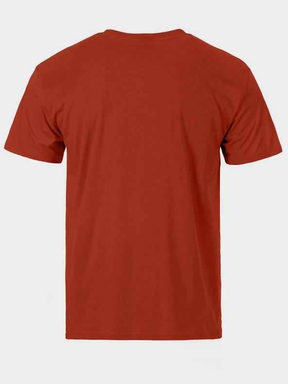 Horsefeathers Tričko Millennium - oranžová hrdzavá veľkosť L HORSEFEATHERS