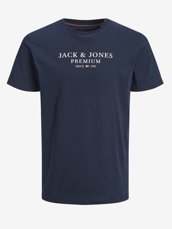 Jack & Jones Tmavomodrá pánska mikina Jack & Jones
