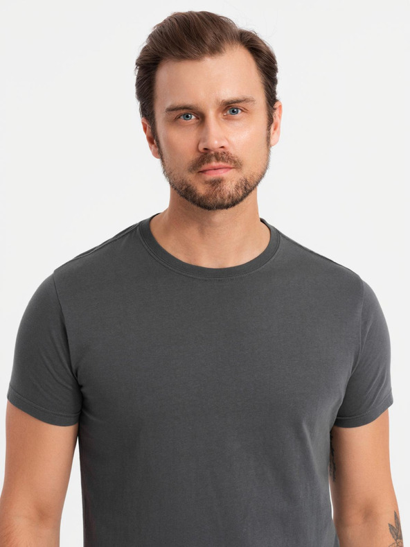 Ombre Clothing Pánske tričko bez potlače - mix 3 ks Z29 Ombre Clothing