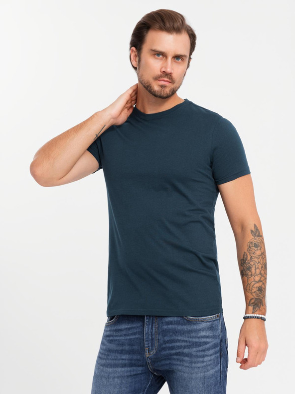 Ombre Clothing Pánske tričko bez potlače - mix 3 ks Z29 Ombre Clothing
