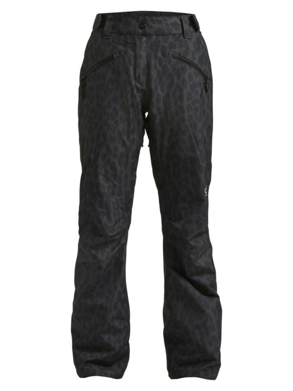 Tenson Dámske Snowboardové nohavice Colourwear Cork W Čierne tigrované