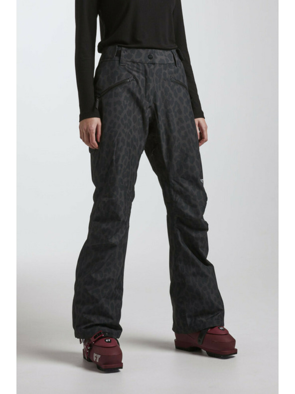 Tenson Dámske Snowboardové nohavice Colourwear Cork W Čierne tigrované