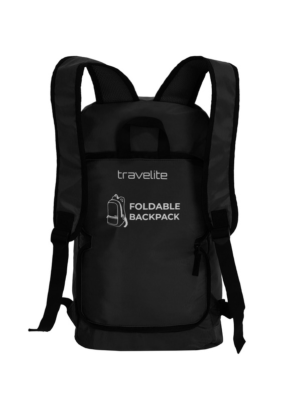 Travelite Batoh Travelite Skladací batoh čierny