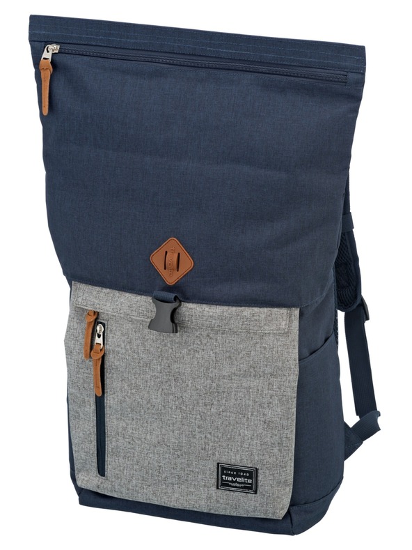 Travelite Travelite Basics Roll-up batoh Navy/Grey