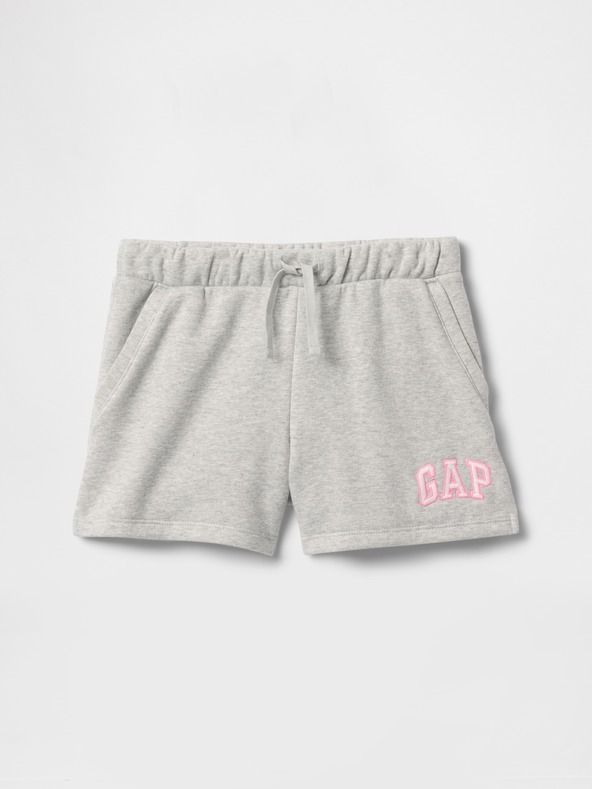 GAP Detské teplákové kraťasy logo GAP