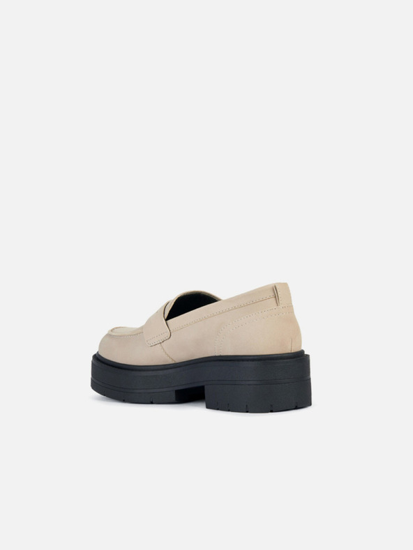 Geox Béžové dámské mokasíny Geox Spherica Ec7