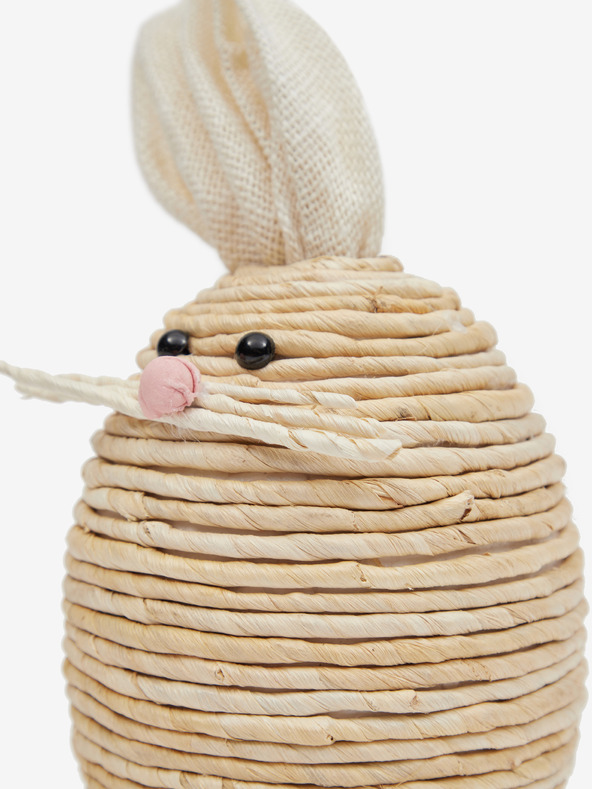 Kaemingk Béžová slamená dekorácia Kaemingk