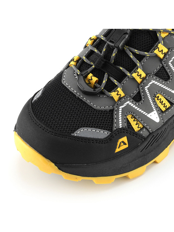 ALPINE PRO Detská outdoorová obuv ALPINE PRO čierna
