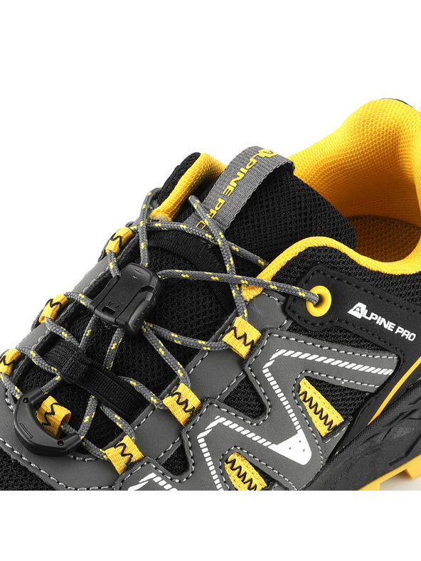 ALPINE PRO Detská outdoorová obuv ALPINE PRO čierna