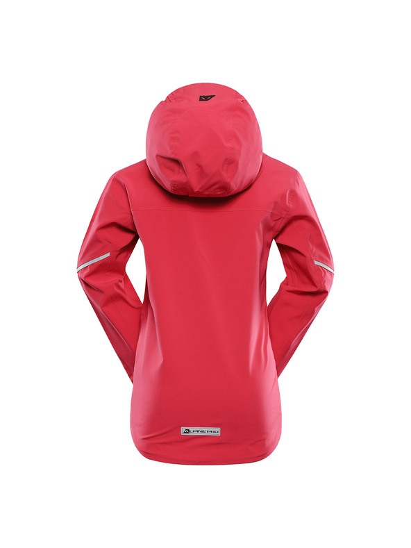 ALPINE PRO Detská bunda s ptx membránou ALPINE PRO ZARRO raspberry