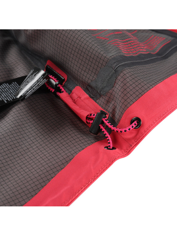 ALPINE PRO Detská bunda s ptx membránou ALPINE PRO ZARRO raspberry