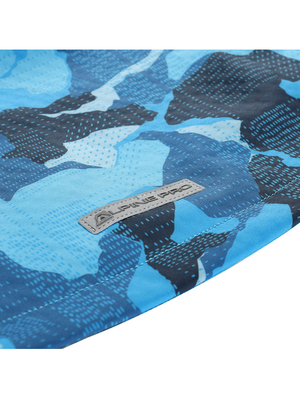 ALPINE PRO Detská softshellová bunda s membránou ALPINE PRO EZORO modrý drahokam varianta pa