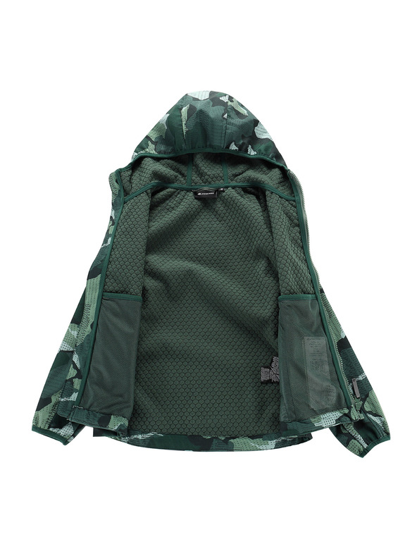 ALPINE PRO Detská softshellová bunda s membránou ALPINE PRO EZORO myrta varianta pa