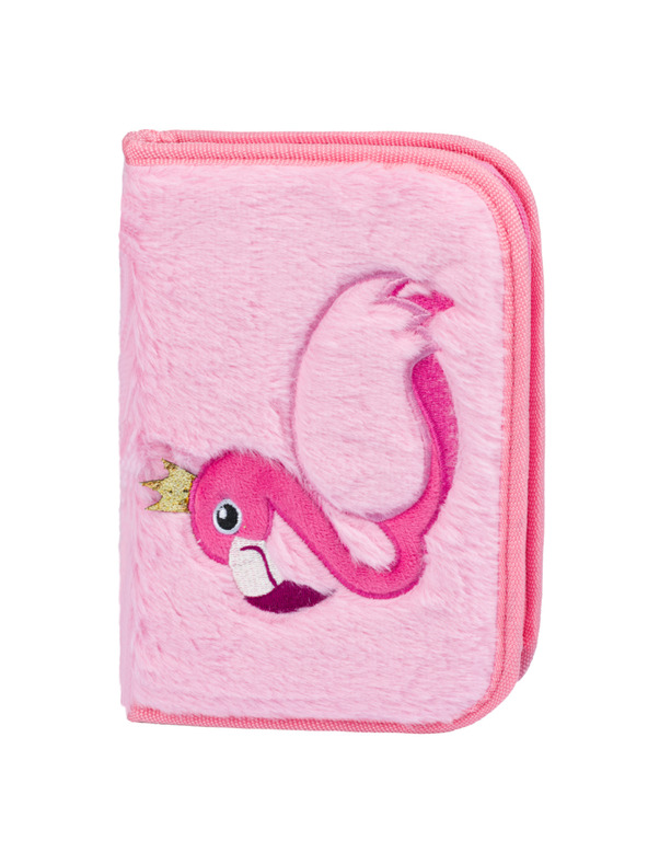 BAAGL  BAAGL 5 SET Zippy Plameniak: aktovka, peračník, vrecko, dosky, box