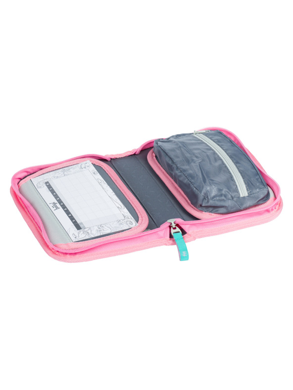 BAAGL  BAAGL 5 SET Zippy Plameniak: aktovka, peračník, vrecko, dosky, box