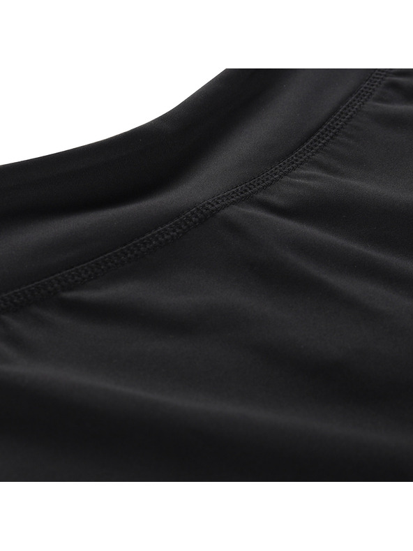 ALPINE PRO Detské krátke rýchloschnúce legíny ALPINE PRO ELO black