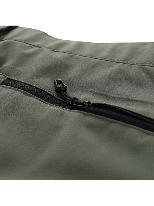 ALPINE PRO Pánske rýchloschnúce nohavice s cool dry ALPINE PRO NESC 2 olivine