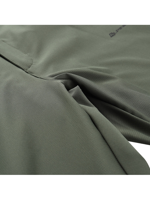 ALPINE PRO Pánske rýchloschnúce nohavice s cool dry ALPINE PRO NESC 2 olivine