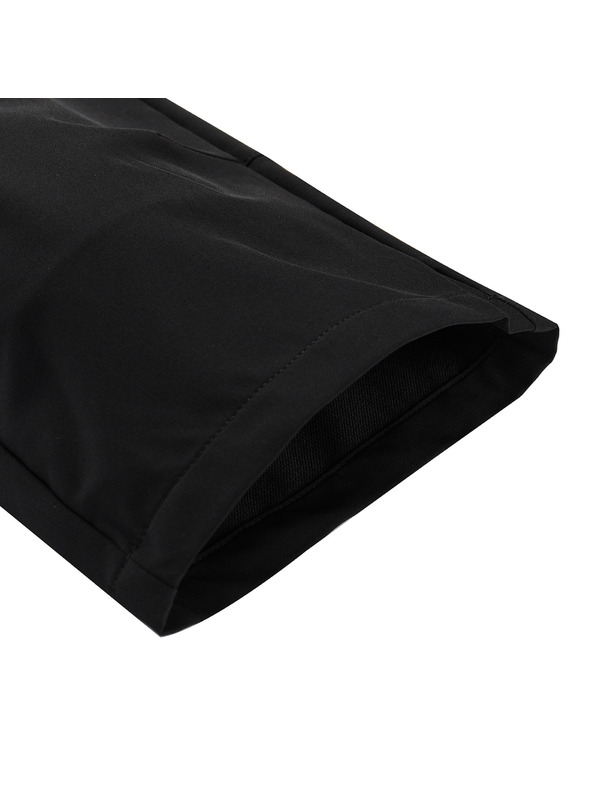 ALPINE PRO Pánske softshellové capri nohavice ALPINE PRO WEDER 2 black