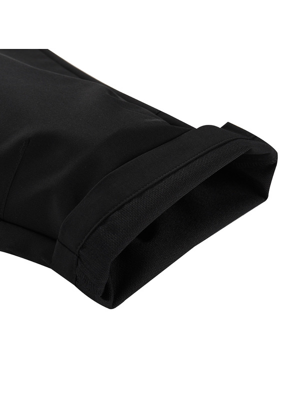 ALPINE PRO Pánske softshellové capri nohavice ALPINE PRO WEDER 2 black
