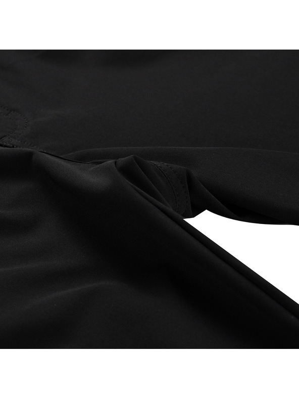 ALPINE PRO Pánske softshellové capri nohavice ALPINE PRO WEDER 2 black