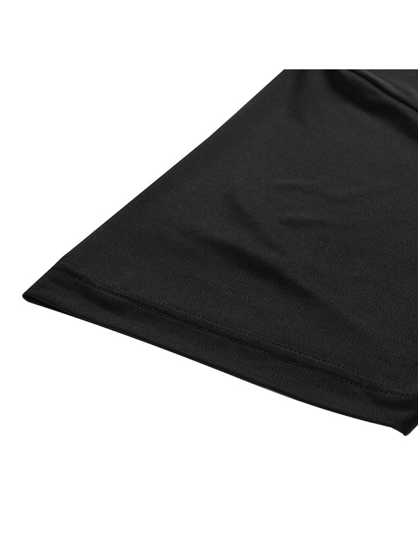 ALPINE PRO Pánske rýchloschnúce tričko s cool dry ALPINE PRO BASIK black