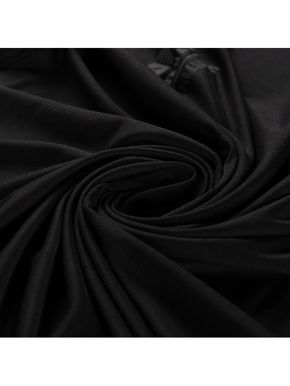 ALPINE PRO Pánske rýchloschnúce tričko s cool dry ALPINE PRO BASIK black