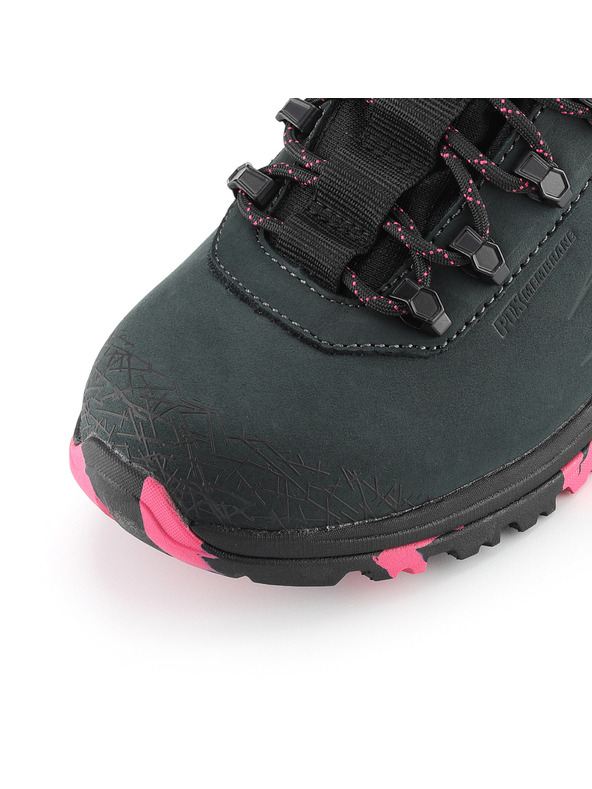 ALPINE PRO Outdoorová obuv s ptx membránou ALPINE PRO SPIDERE dk.true gray