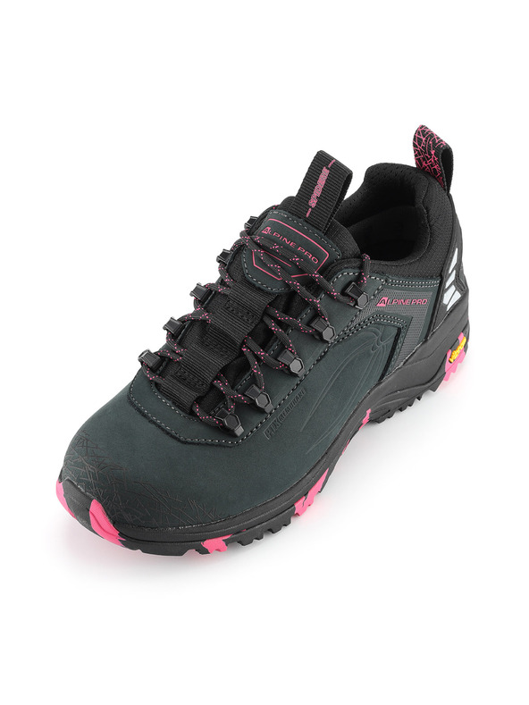 ALPINE PRO Outdoorová obuv s ptx membránou ALPINE PRO SPIDERE dk.true gray