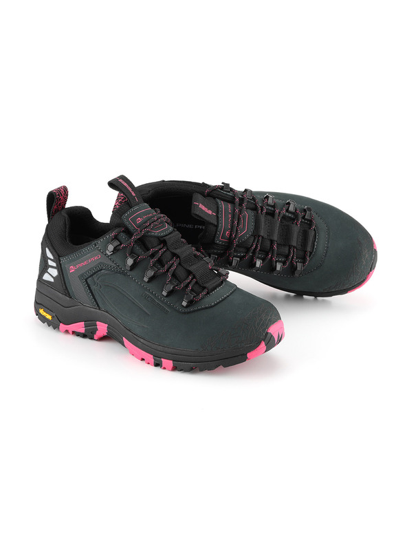 ALPINE PRO Outdoorová obuv s ptx membránou ALPINE PRO SPIDERE dk.true gray