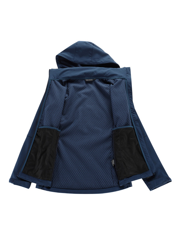 ALPINE PRO Dámska softshellová bunda s úpravou dwr ALPINE PRO HOORA moonlit ocean