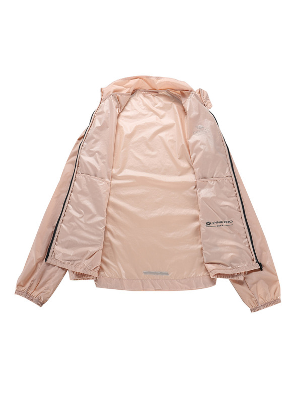 ALPINE PRO Dámska ultľahká bunda s úpravou dwr ALPINE PRO SPINA 2 peach whip
