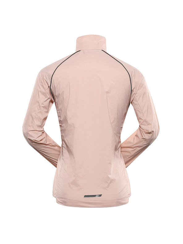 ALPINE PRO Dámska ultľahká bunda s úpravou dwr ALPINE PRO SPINA 2 peach whip
