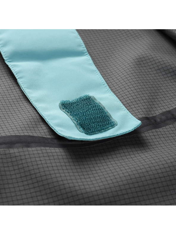 ALPINE PRO Dámska nepremokavá bunda s ptx membránou ALPINE PRO ZARRA aqua sea