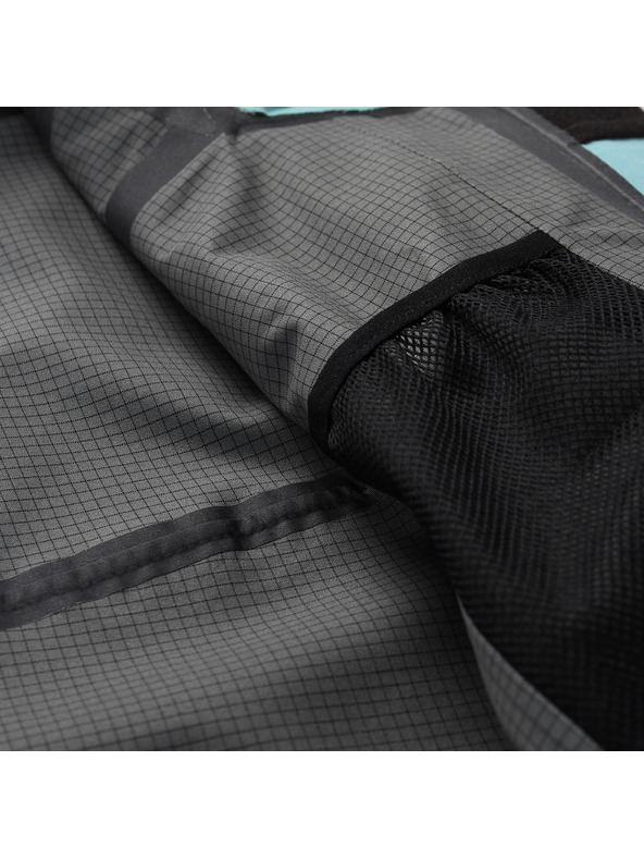 ALPINE PRO Dámska nepremokavá bunda s ptx membránou ALPINE PRO ZARRA aqua sea