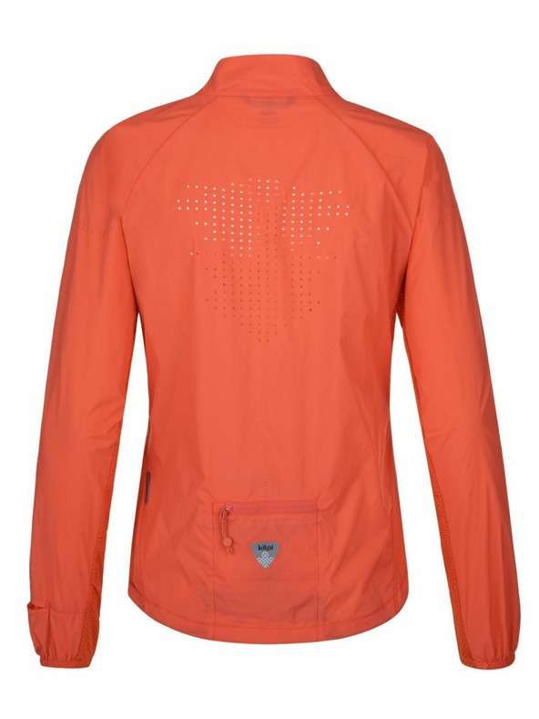 Kilpi Dámska ľahká bežecká bunda Kilpi TIRANO-W Koralová